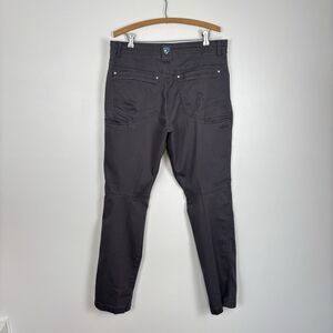 Kuhl Revolt Pants Mens 35x34 Charcoal Outdoor Hiking Utility Cargo Gray Hiking